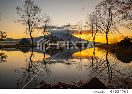 Beautiful Fuji san in Fumotoppara Camping Grounds 48624561