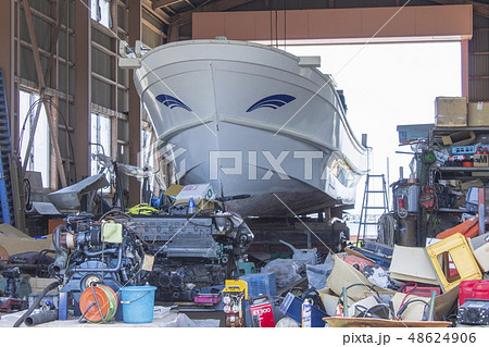 工場＿町工場、修理工場、船 48624906
