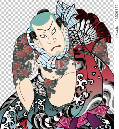 当世好男子伝 花和尚魯智深に比す朝比奈藤兵衛 48626373