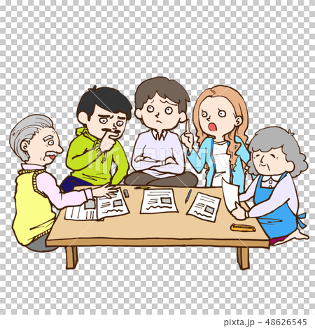 話し合いのイラスト素材