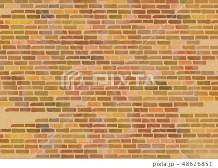 テクスチャー レンガのイラスト素材