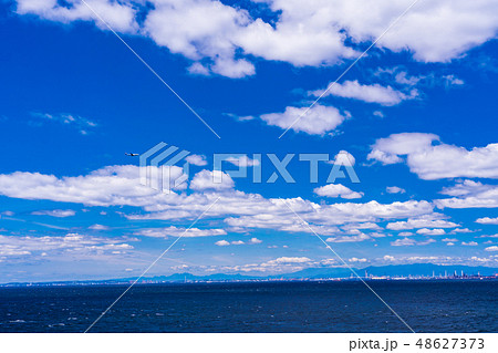 「海ほたる」から眺める・海と空 48627373