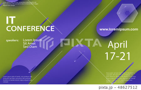Conference announcement design template 48627512