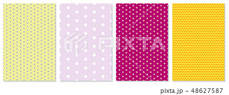 Polka dot pattern vector. Baby background. Polka dot pattern vector. Baby background. 48627587