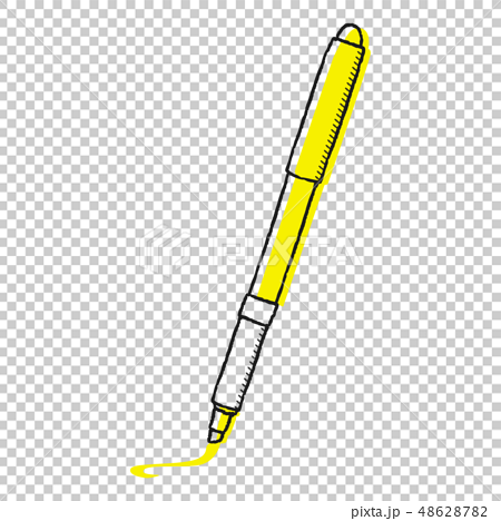 手書き風のペンのイラスト のイラスト素材 48628782 Pixta