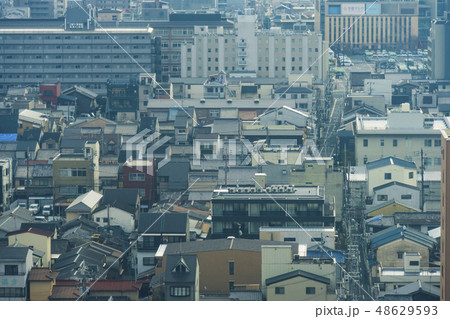 京都　京都駅八条口駅前風景 48629593