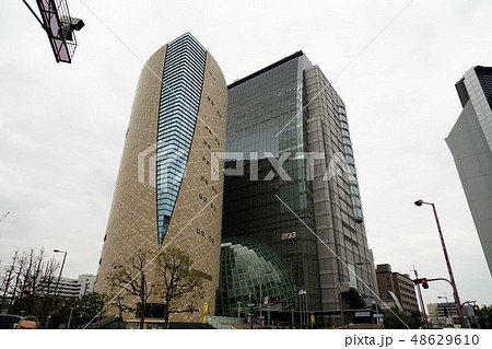 大阪 大阪城大手門前のNHK大阪放送会館 大阪 大阪城大手門前のNHK大阪放送会館 48629610