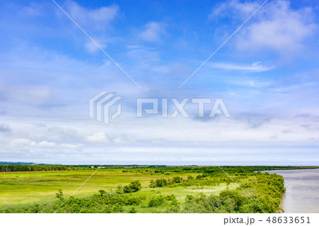 十勝川河口に架かる橋 48633651