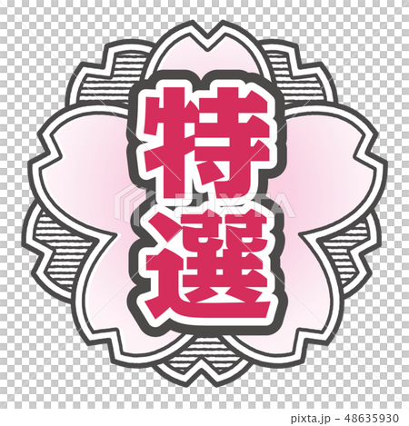 桜型スタンプ 特選 桜型スタンプ 特選 48635930