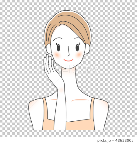 Female Beauty Skin Care Illustration Female Beauty Skin Care Illustration 48638003