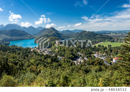 Alpsee and Hohenschwangau Village - Bavaria 48638532
