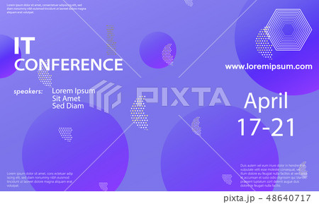 Conference announcement design template Conference announcement design template 48640717