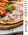 Hot homemade Italian pizza 48641747