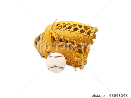 硬式野球グラブと硬式ボール 硬式野球グラブと硬式ボール 48643048