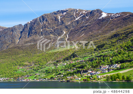 風景 山 フィヨルド 48644298