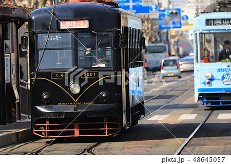 岡山の路面電車3945 岡山の路面電車3945 48645057