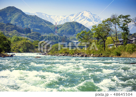 雪解けの利根川1 雪解けの利根川1 48645504
