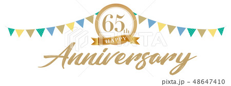 65周年アニバーサリーデコ 65周年アニバーサリーデコ 48647410