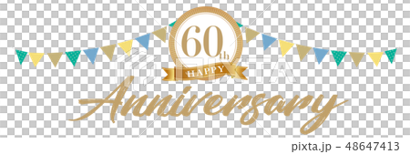 60周年アニバーサリーデコ 60周年アニバーサリーデコ 48647413