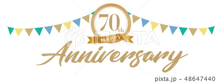 70周年アニバーサリーデコ 48647440