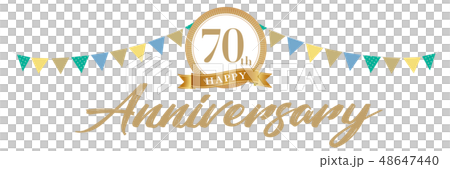 70周年アニバーサリーデコ 48647440