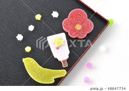 和菓子で正月 48647734