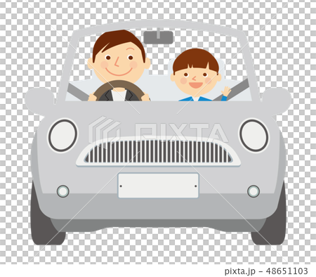 Parent-child pick-up driver Father 48651103