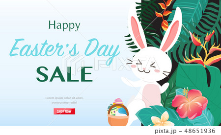 Easter sale vector banner design and template Easter sale vector banner design and template 48651936