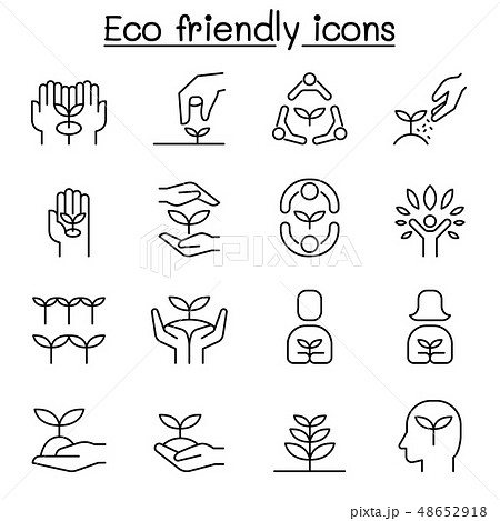 Eco friendly, conservation, saving nature, ecology 48652918