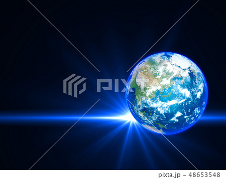 地球　日本　GPS　通信ネットワーク 48653548