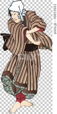 浮世絵　町人　その15 48653601