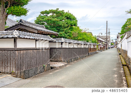 萩城下町の風景 萩城下町の風景 48655405