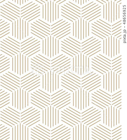 Geometric pattern vector. Gold line background. Geometric pattern vector. Gold line background. 48656925