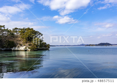 霞む松島大高森 48657511