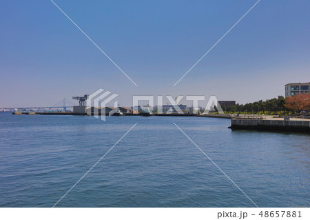 Aerial view of Yokohama Cityscape 48657881