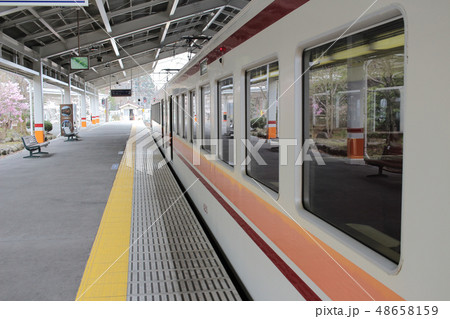Nikko Kinugawa LINE  stop at  Tobu Nikko 48658159