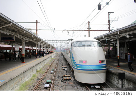 Nikko Kinugawa LINE  stop at  Tobu Nikko 48658165