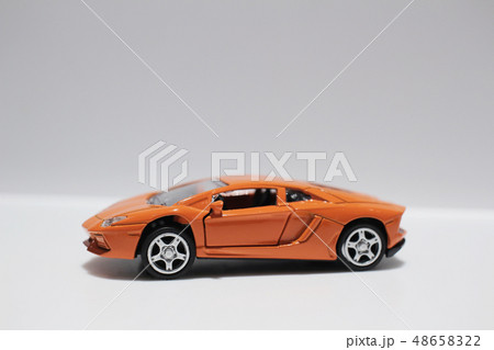 sport toy car on white background 48658322
