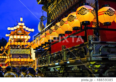 夜の高山祭　ユネスコ無形文化遺産登録記念(2017) 48659385