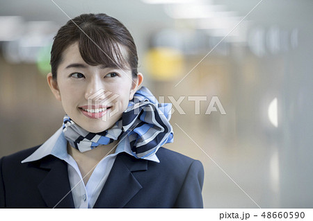 CA　キャビンアテンダント　空港スタッフ 48660590