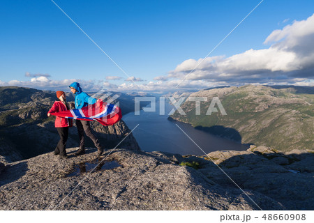 Pathway Preikestolen, Norway Pathway Preikestolen, Norway 48660908