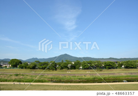 青空に比叡山 青空に比叡山 48663357