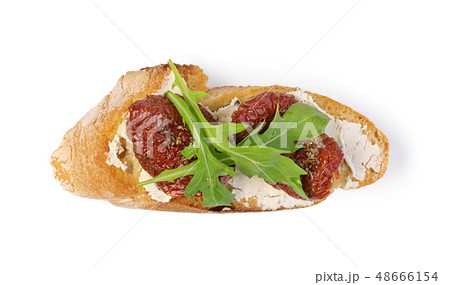 Traditional italian Bruschetta 48666154