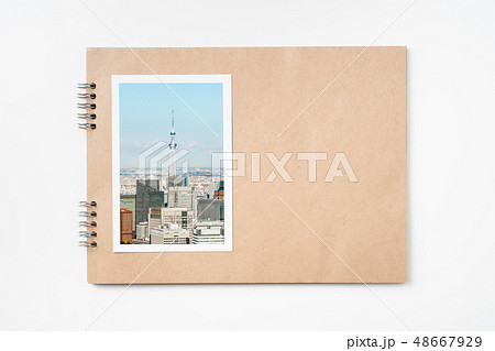 kraft notebook with tokyo travel concept kraft notebook with tokyo travel concept 48667929