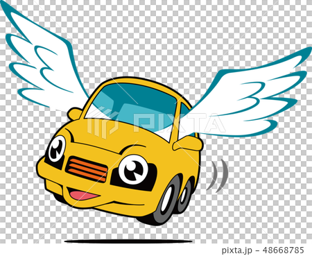 Car with feathers Car with feathers 48668785