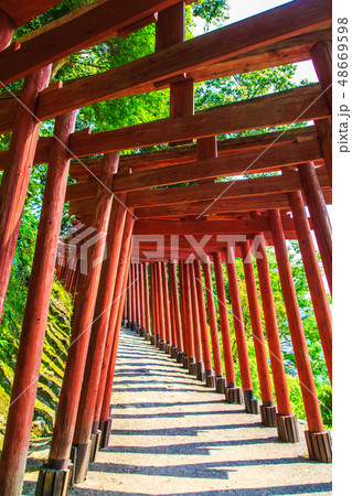 新緑の祐徳稲荷神社 【佐賀県鹿島市】 新緑の祐徳稲荷神社 【佐賀県鹿島市】 48669598