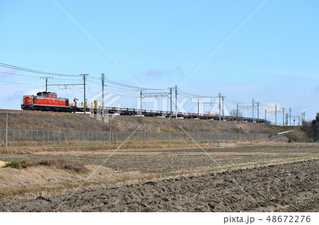 東海道本線を行くDD511109レール輸送列車(工臨) 東海道本線を行くDD511109レール輸送列車(工臨) 48672276