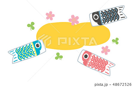 カット素材-端午の節句3（文字なし） 48672526