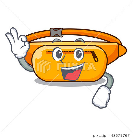 Okay waist bag in the shape mascot Okay waist bag in the shape mascot 48675767
