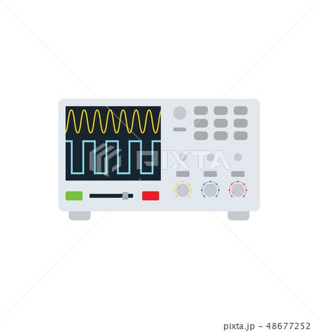 Oscilloscope icon 48677252